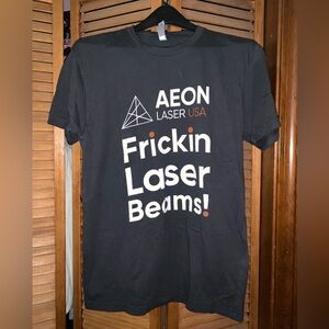 Aeon Laser USA shirt.
